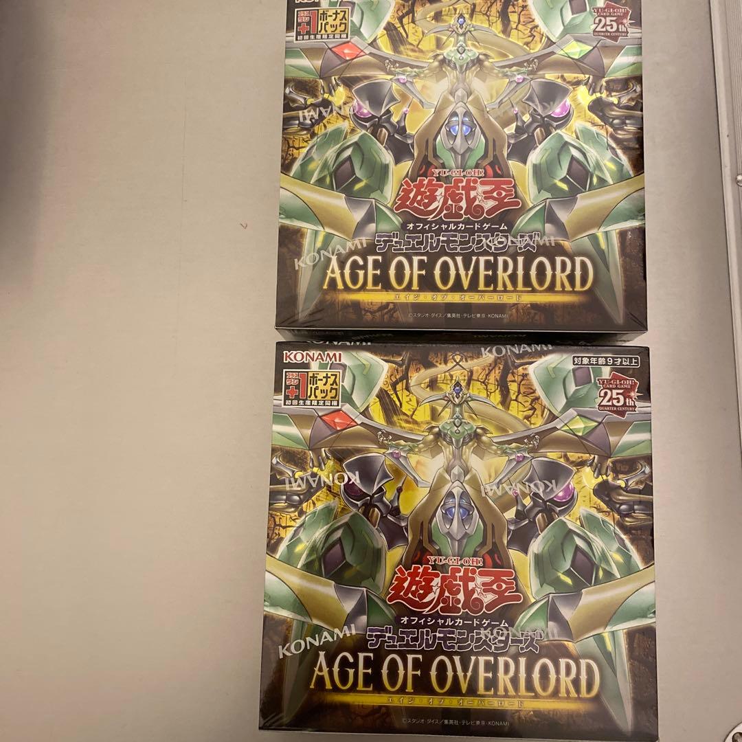 エイジオブオーバーロード box Amazon | 遊戯王OCGデュエルモンスターズ AGE OF OVERLORD | トレカ 通販