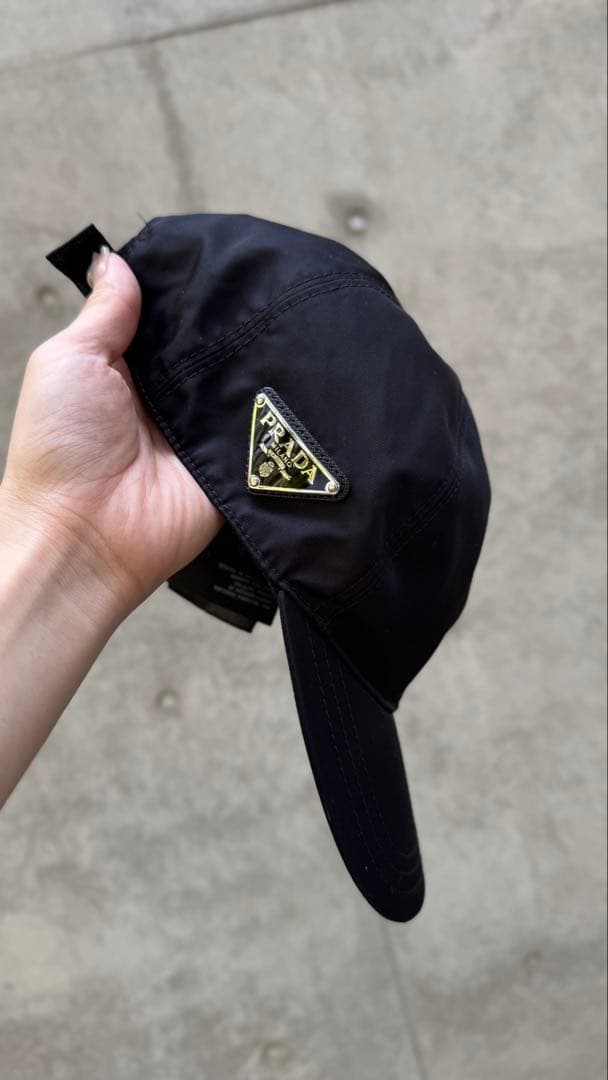 ◼︎ PRADA / Re-Nylon ベースボールキャップ