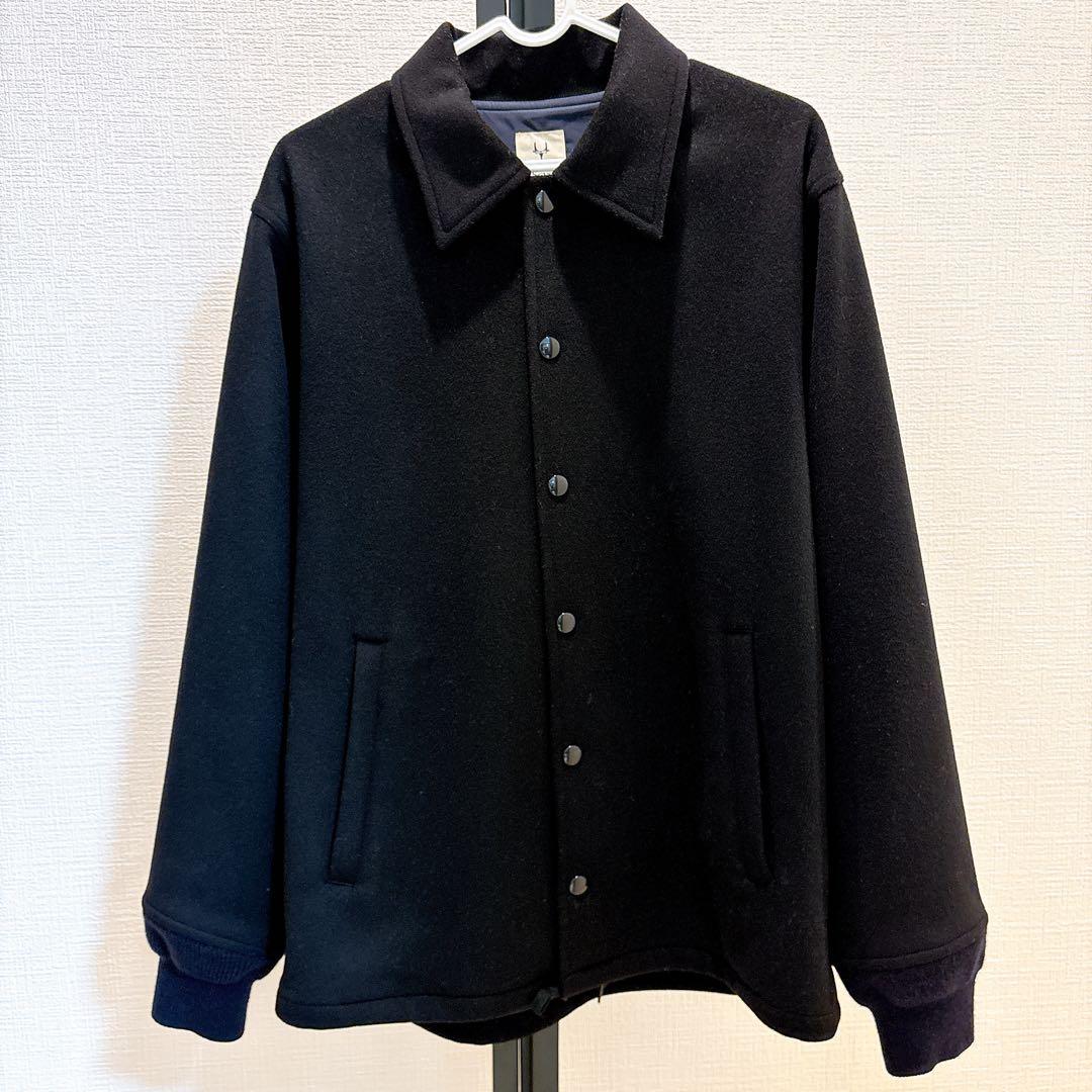 【美品】Scye ダークネイビー　ウールブルゾン サイズ 36(S) メンズ