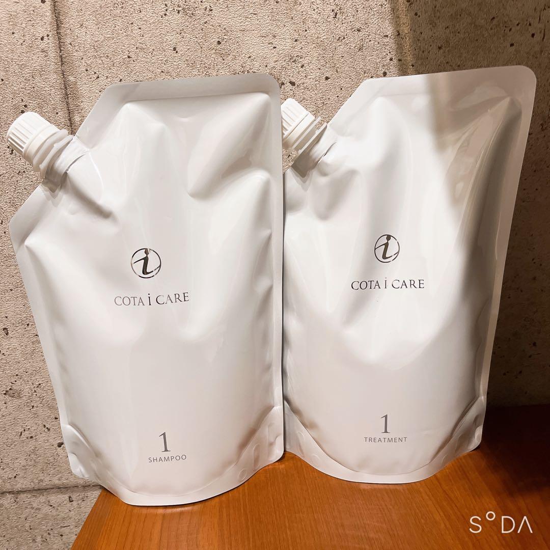 COTA コタアイケア シャンプー1トリートメント1 詰め替え用750ml