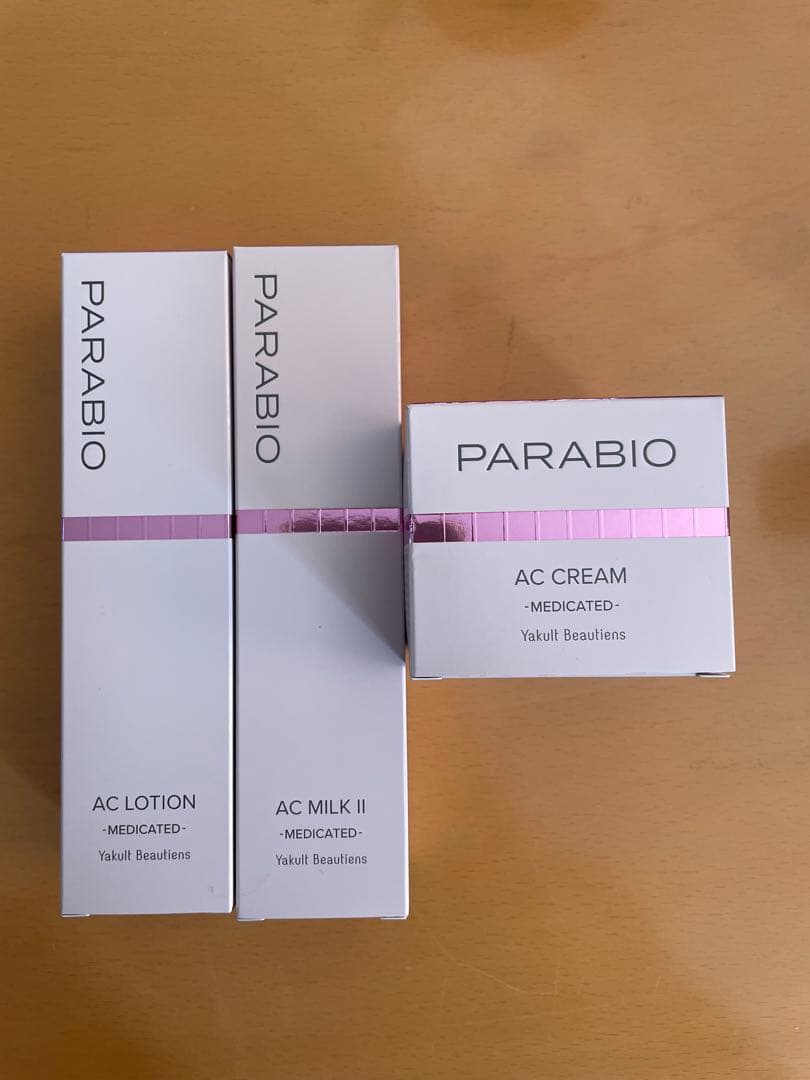 PARABIO ACローション・ACミルクII・ACクリーム 3点セット