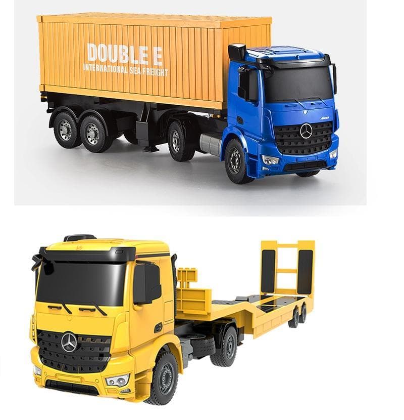 1/20　回送トレーラーラジコンとコンテナトレーラーラジコンのセット