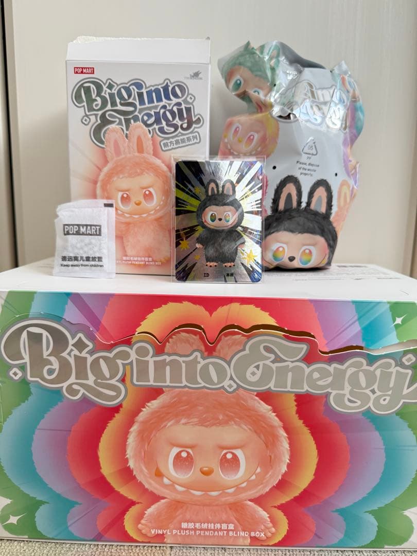 THE MONSTERS Big into Energy シリーズ シークレット Pop Mart Labubu The Monsters Big into Energy Series ID (Secret