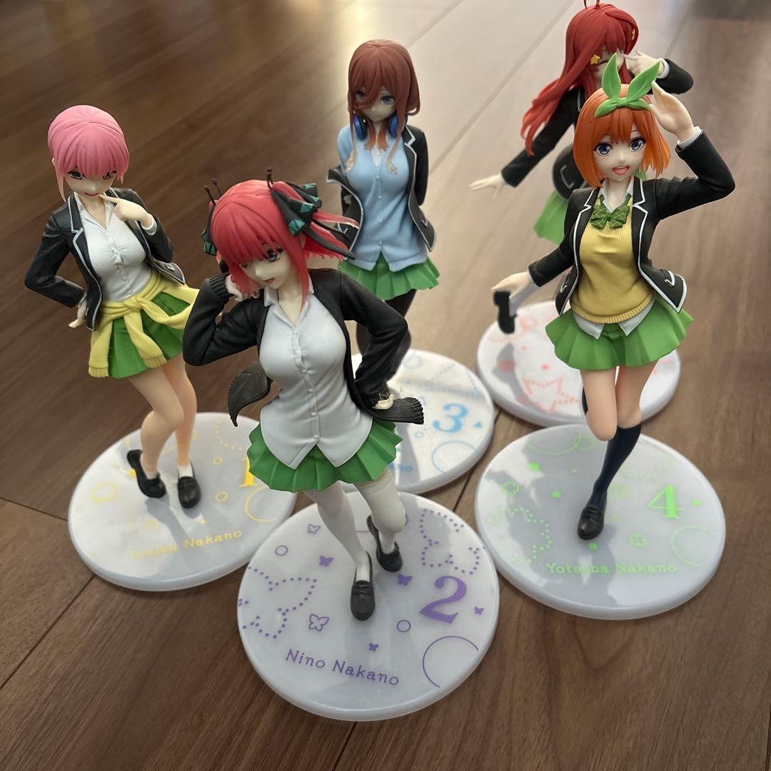 五等分の花嫁 ⭐︎5体フィギアセット⭐︎ - メルカリ