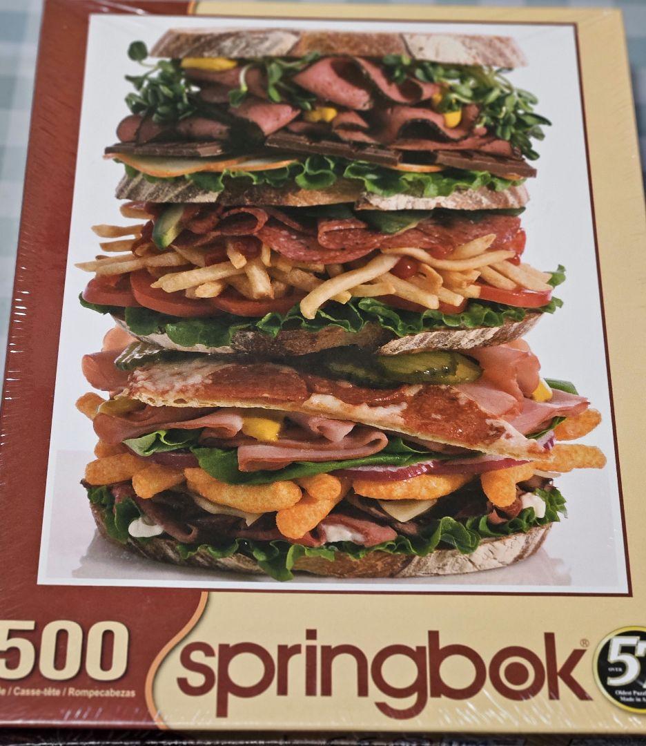 新品未使用✨Springbok 500ピース ジグソーパズル スナックスタック