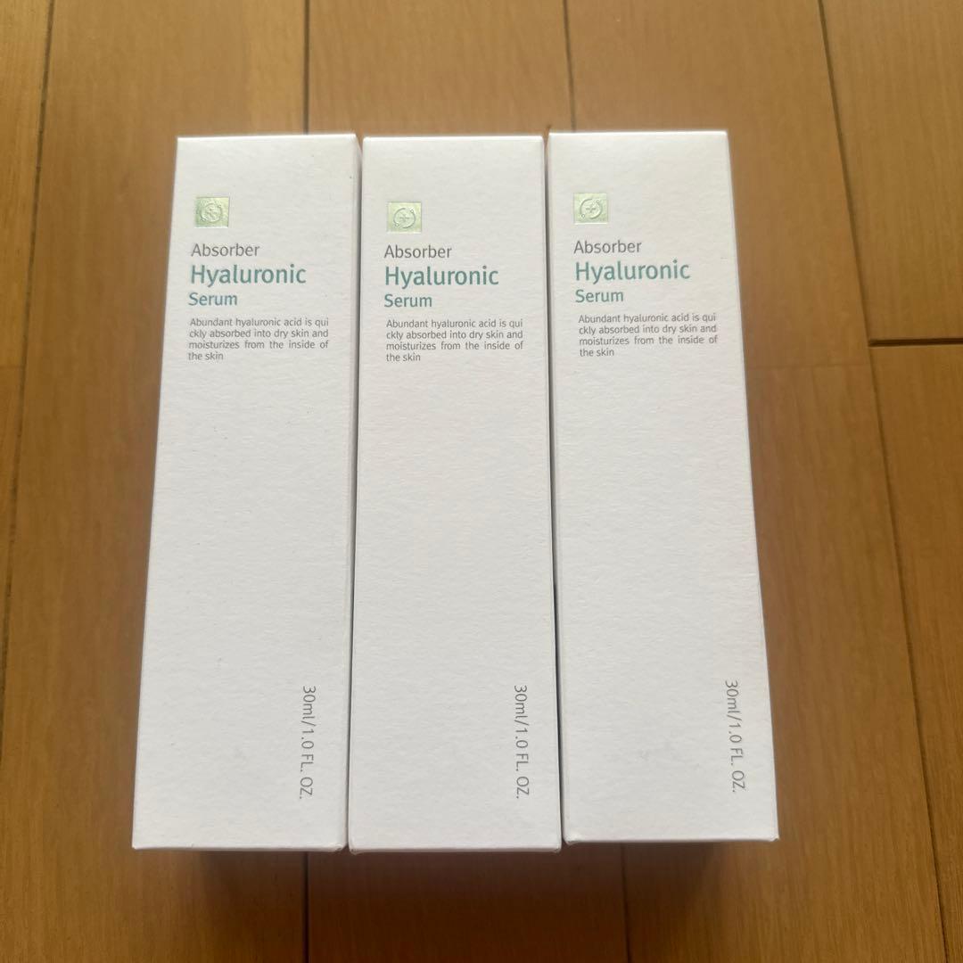 ルネセル　韓国化粧品　ヒアルロニック　セラム3点