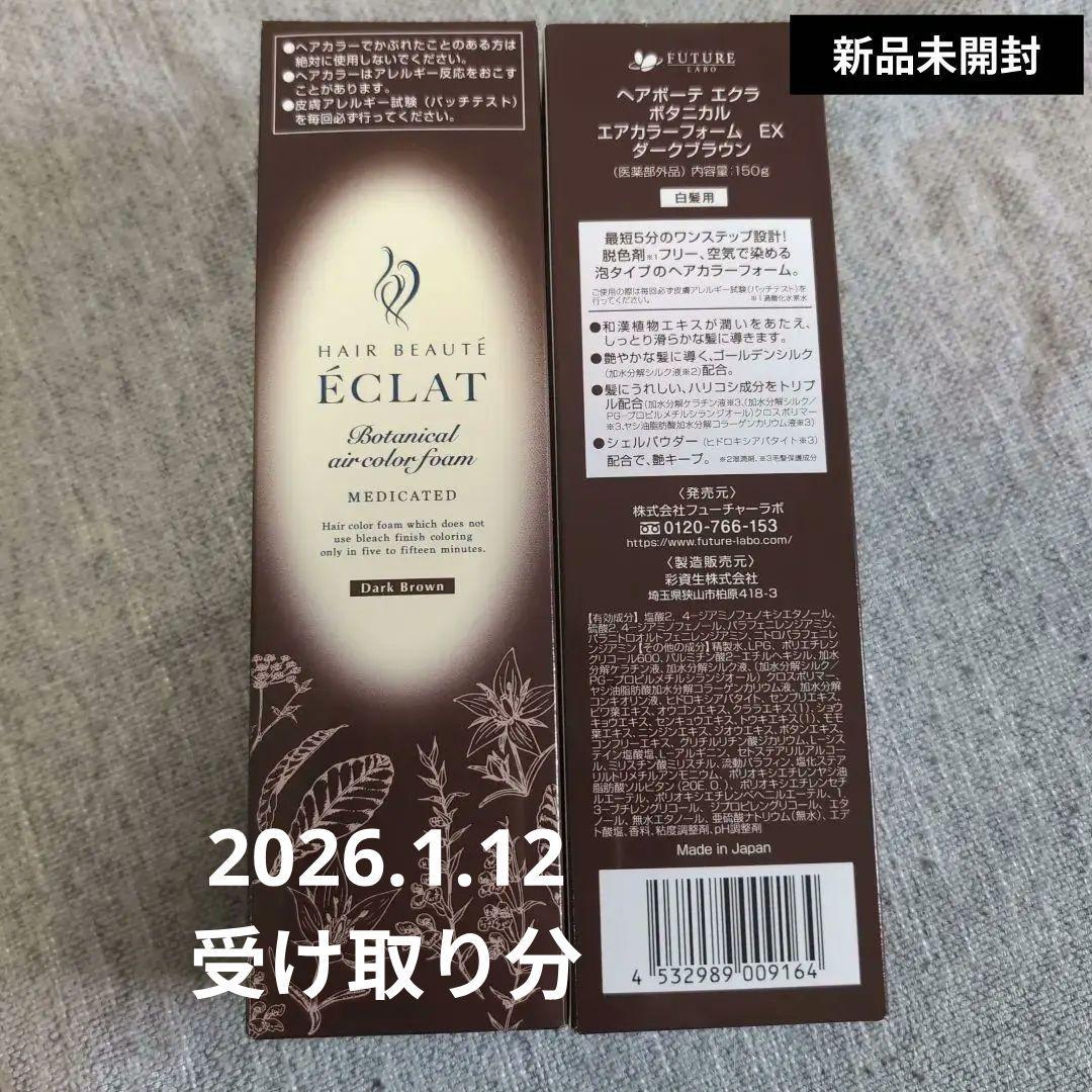 HAIR BEAUTE ÉCLATダークブラウン 150g