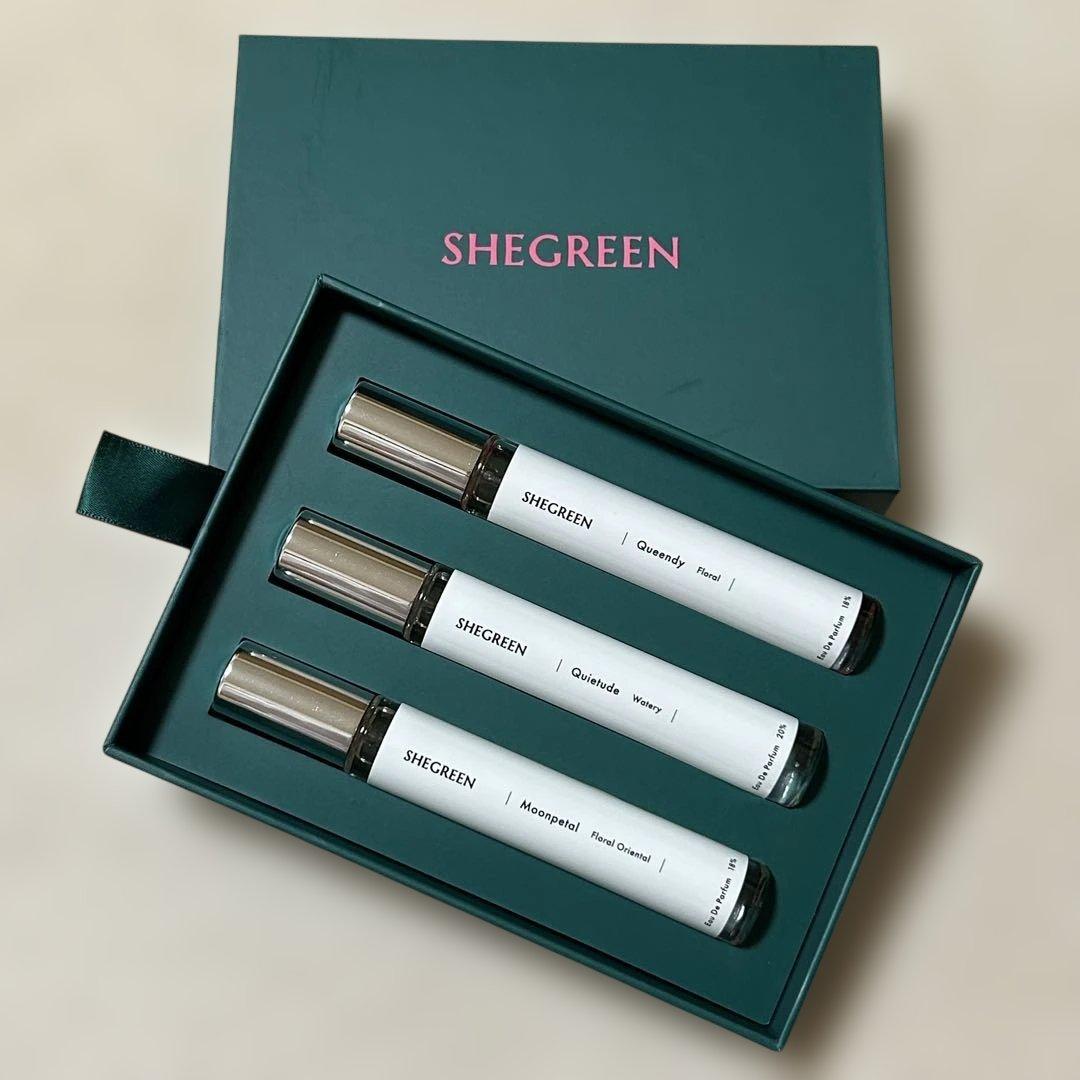 SHEGREEN フローラル香水 3本セット