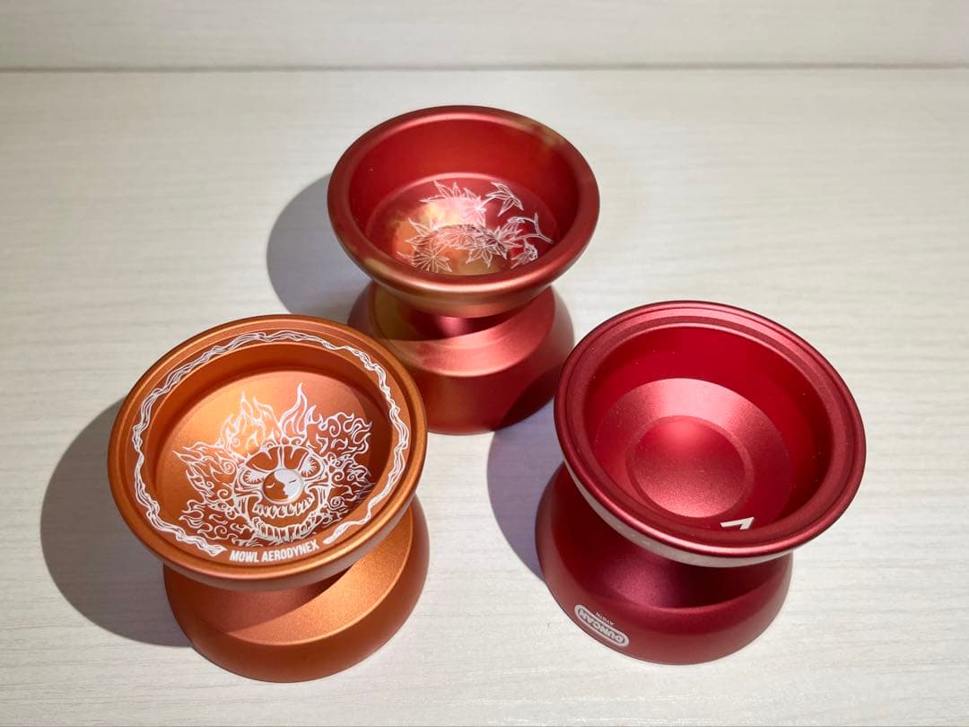 モノメタルヨーヨー 3個セット エッセンスメタルヨーヨーセット