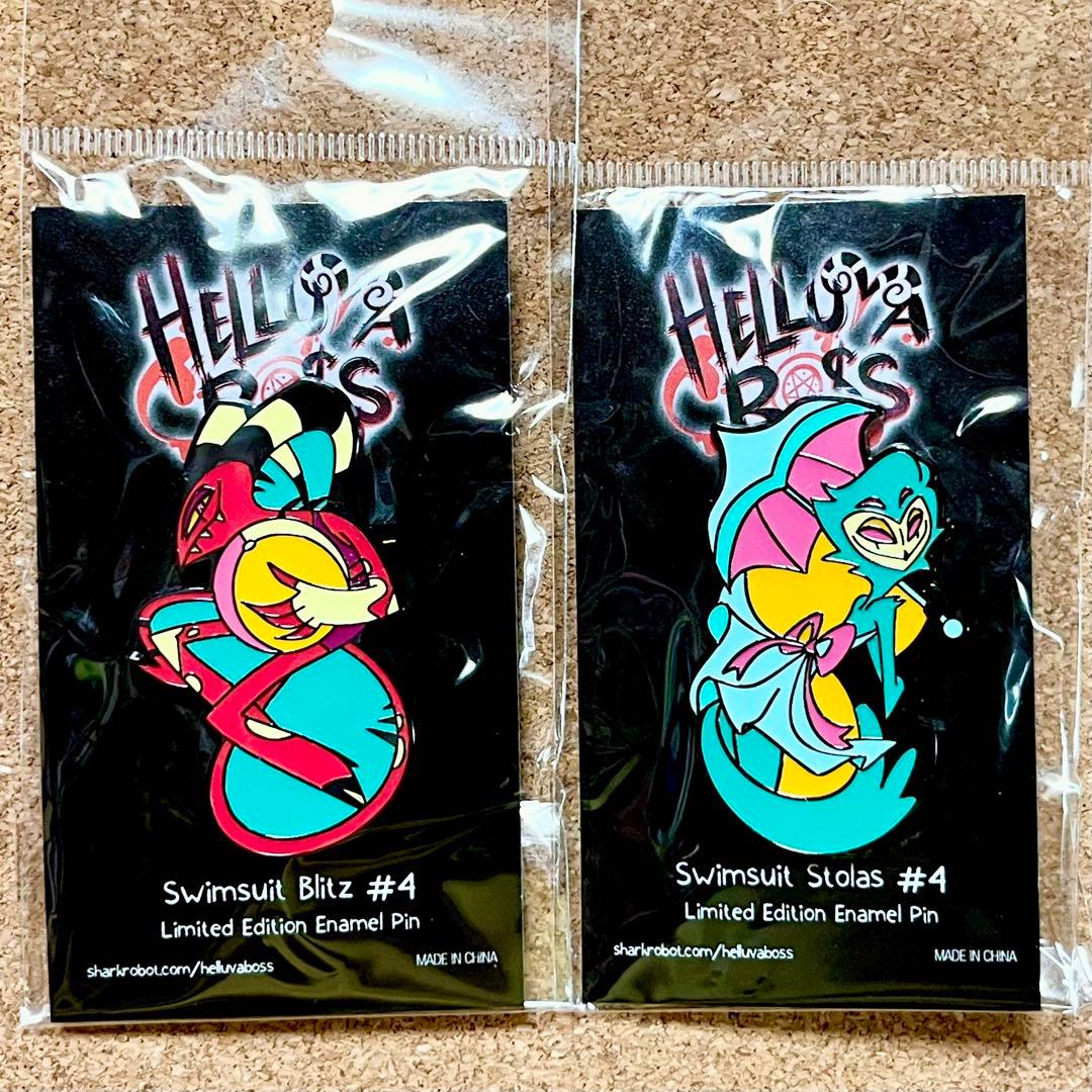 【公式】正規品 ヘルヴァボス ストラス ブリッツ 2024夏 限定 水着 ピンズ