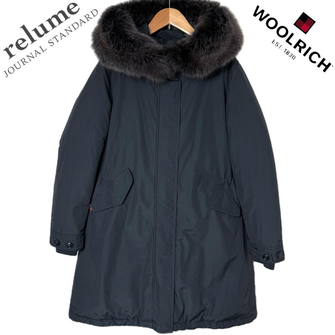 WOOLRICH×JS relume 別注 KEYSTONE ダウンコート S Wool rich(ウールリッチ) JOURNAL STANDARD RELUME別注 KEYSTONE PARKA