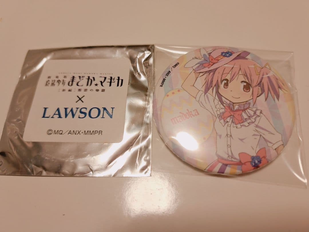 鹿目まどか ローソンコミケ缶バッジ まどマギ 魔法少女まどか☆マギカ 自販機