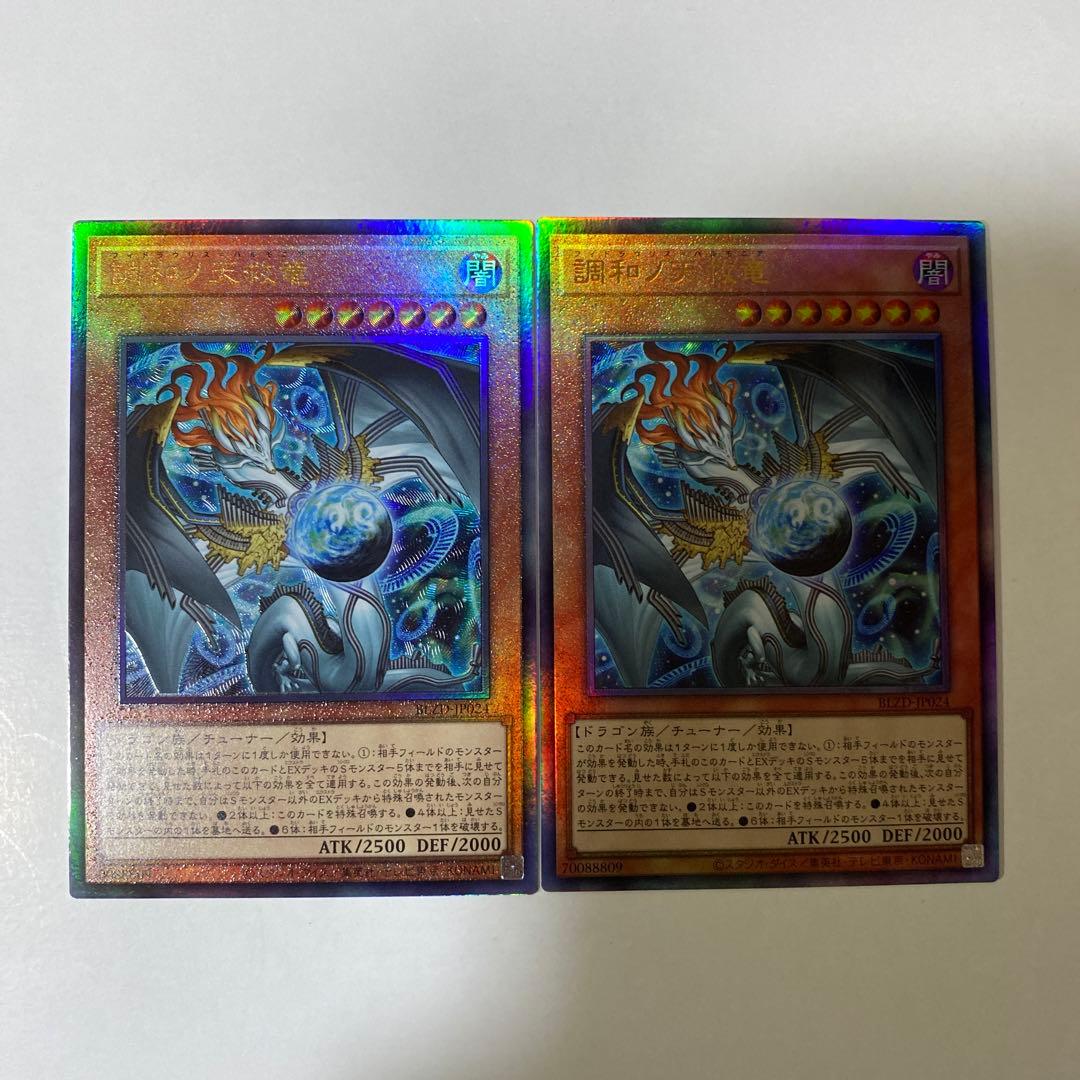 調和ノ天救竜　レリーフ　2枚セット　遊戯王 ③