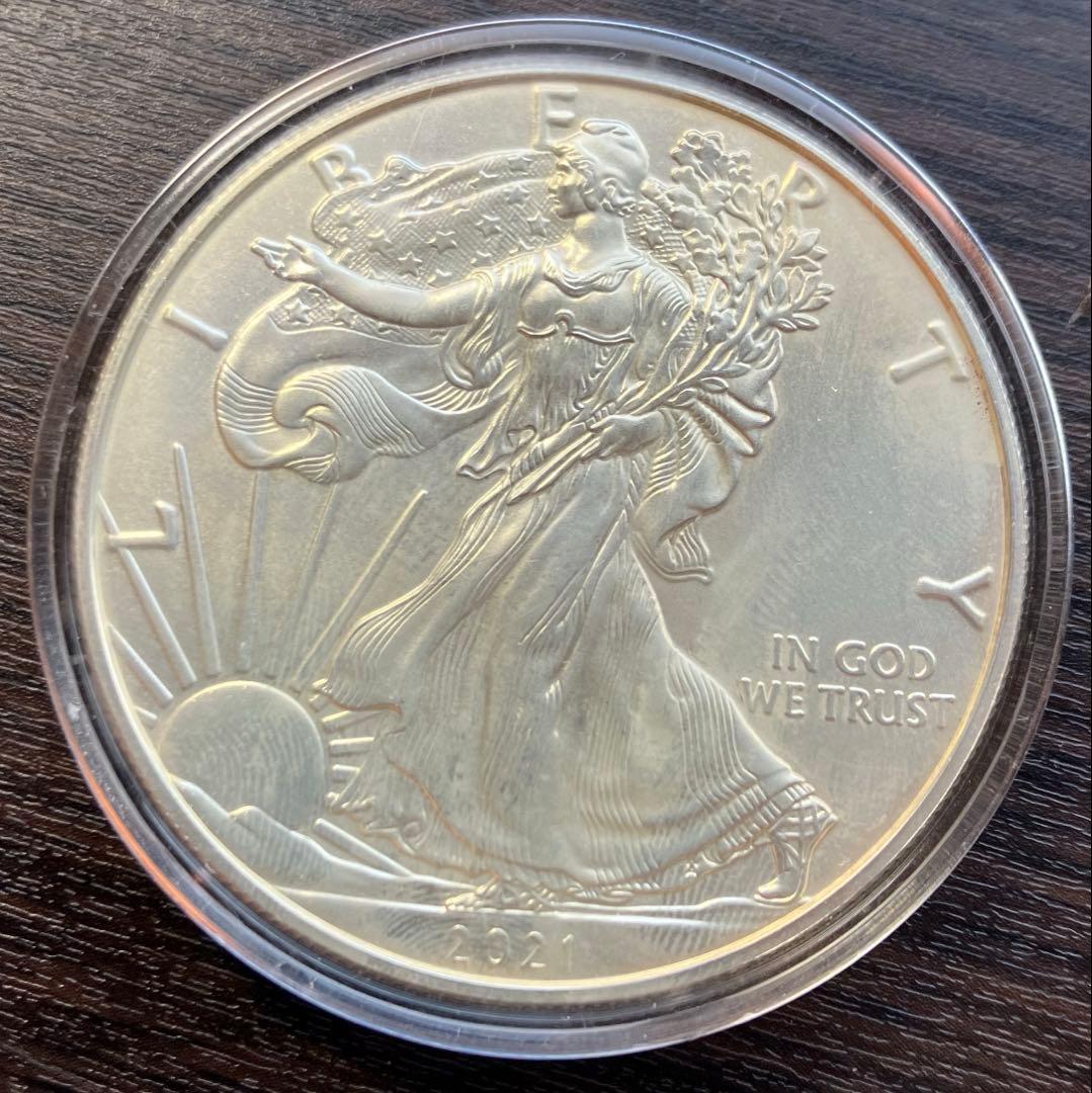 アメリカン・シルバーイーグルTYPE1 2021年 銀貨 1オンス