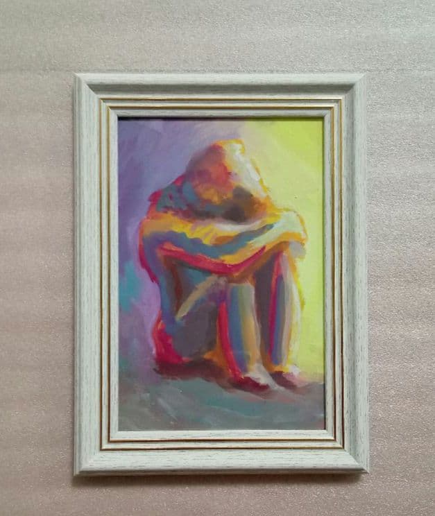 ✡️特選【原画一点物】イラストアート（額付）