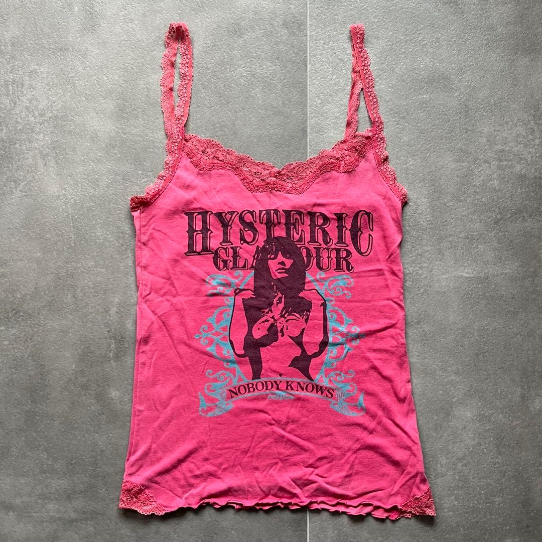 00’s hysteric glamour camisole pink ピンク