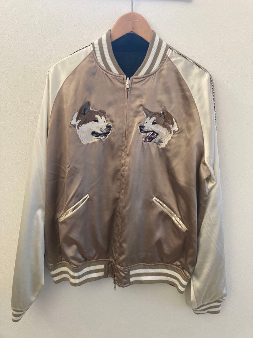 ヴァンキッシュ　スカジャン　リバーシブル　MA-1 オードリー　若林 ヴァンキッシュ スカジャン リバーシブル MA-1 オードリー 若林 - メルカリ