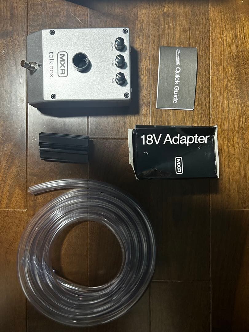 MXR talk box 18Vアダプター/ホース付き