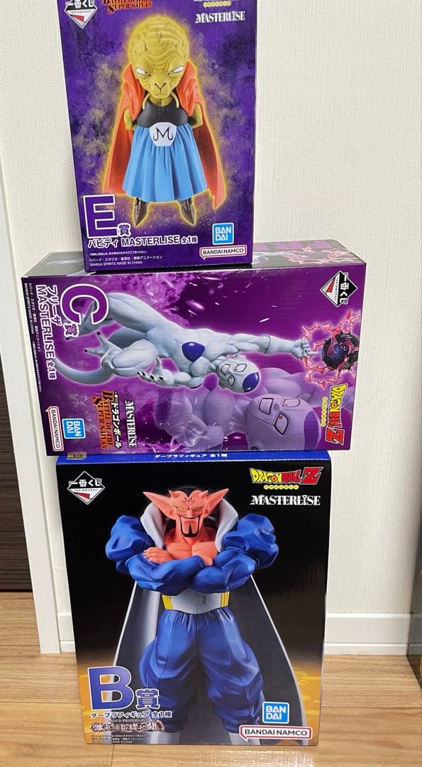 新品未開封　一番くじ ドラゴンボール MASTERLISE ダーブラC賞 E賞 BANDAI 一番くじ ドラゴンボールZ 激突!!宇宙を賭けた闘い MASTERLISE