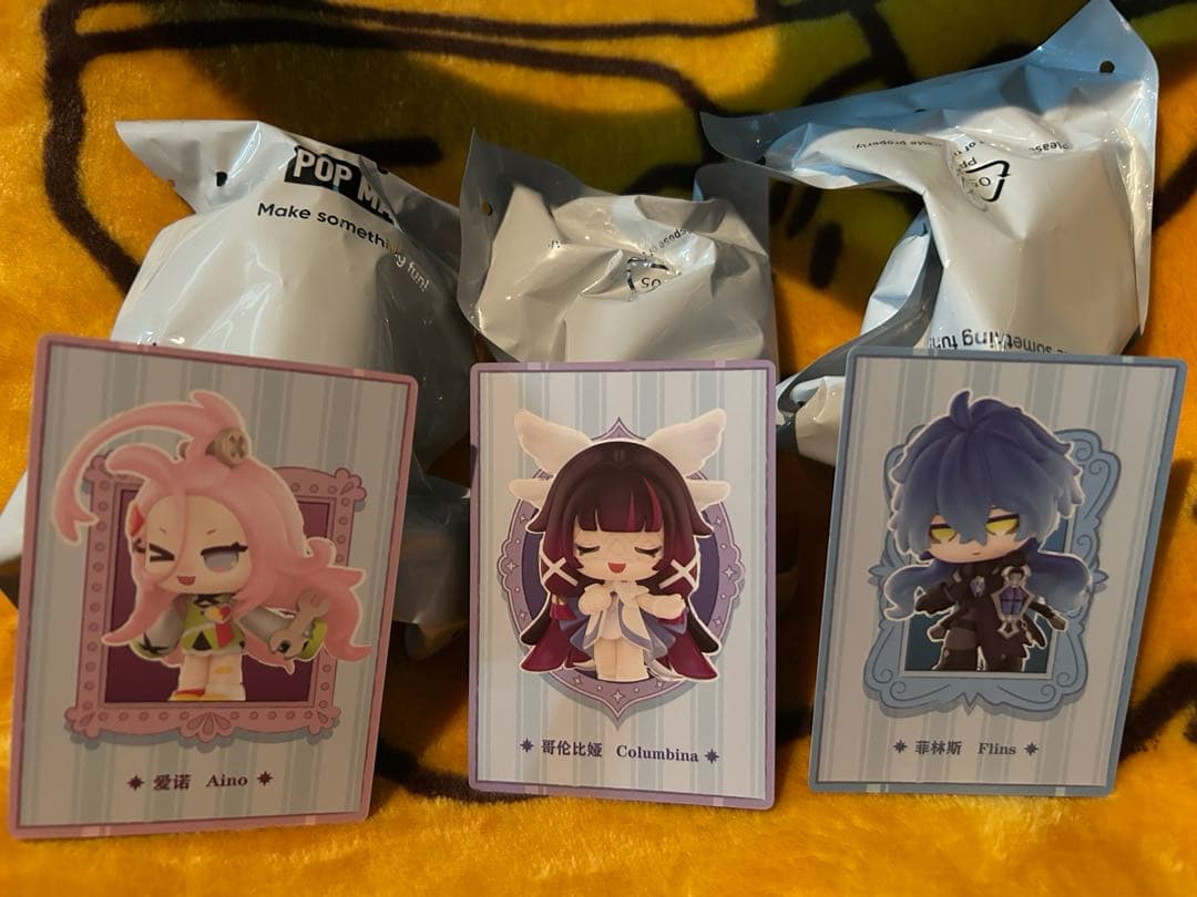原神　POPMART フィギュア　セット売り