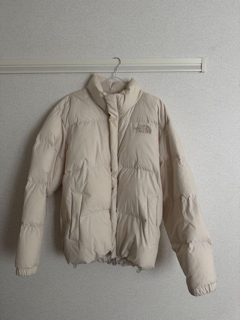 THE NORTH FACE ダウンジャケット アイボリー