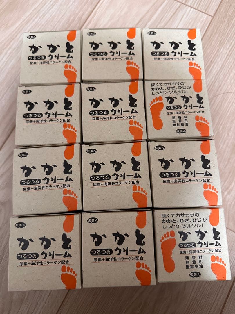 かかとつるつるクリーム 100g×12個セット