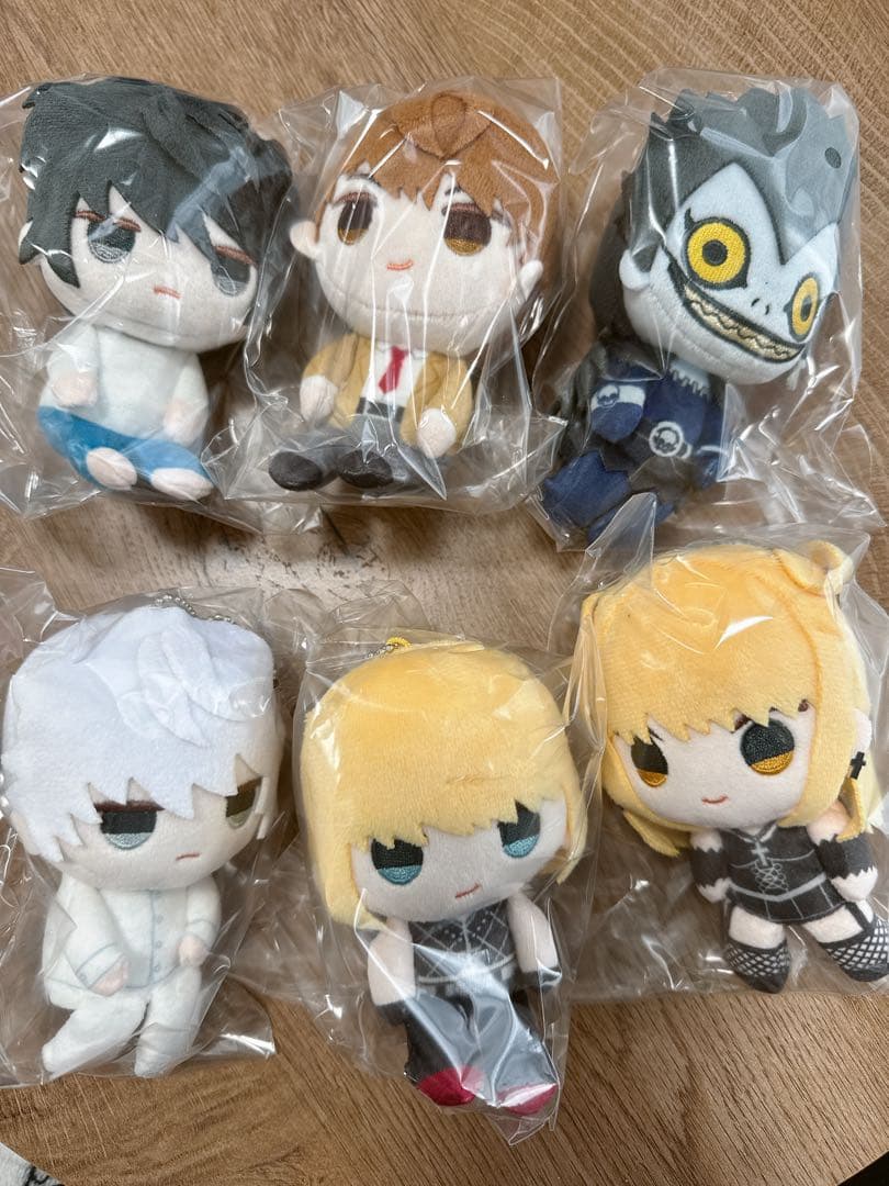 DEATH NOTE おすわりくらぶ ぬいぐるみマスコット　デスノート　夜神月