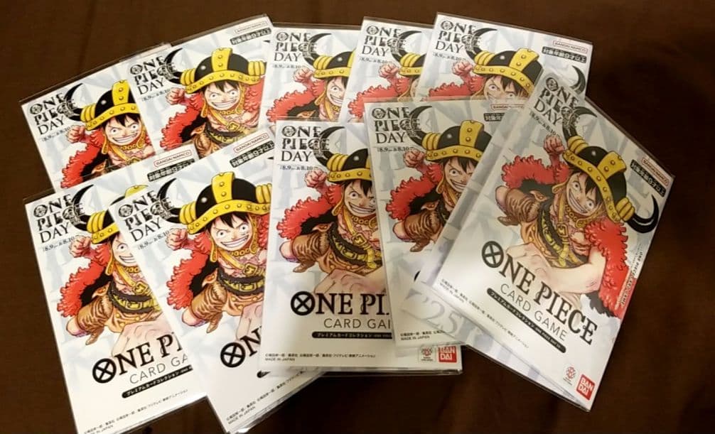 ワンピースデイ 2025 プレミアムカードコレクション　10個セット