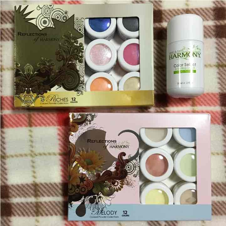 ＊セット＊【送料込】ハーモニー カラーパウダー 24色セット