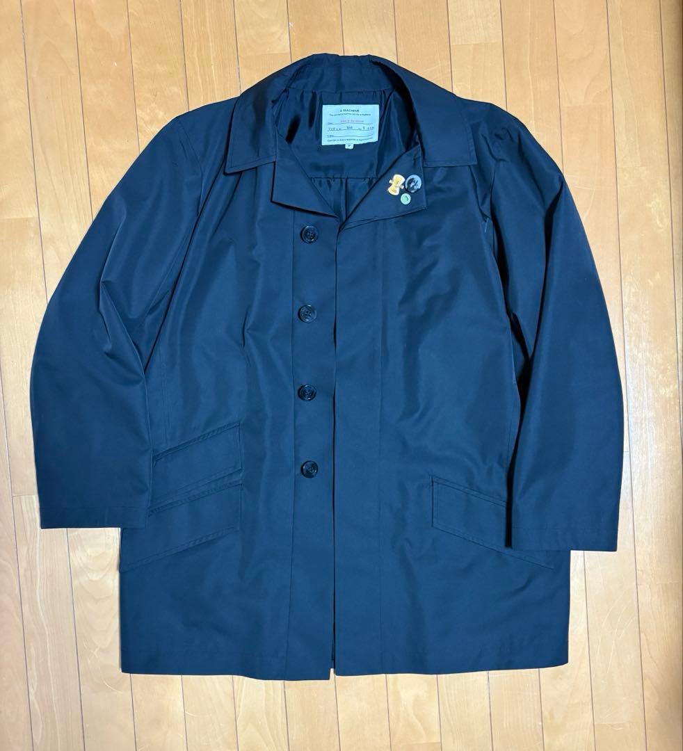 ジャケット・アウター A MACHINE Nylon Black Jacket 23SS