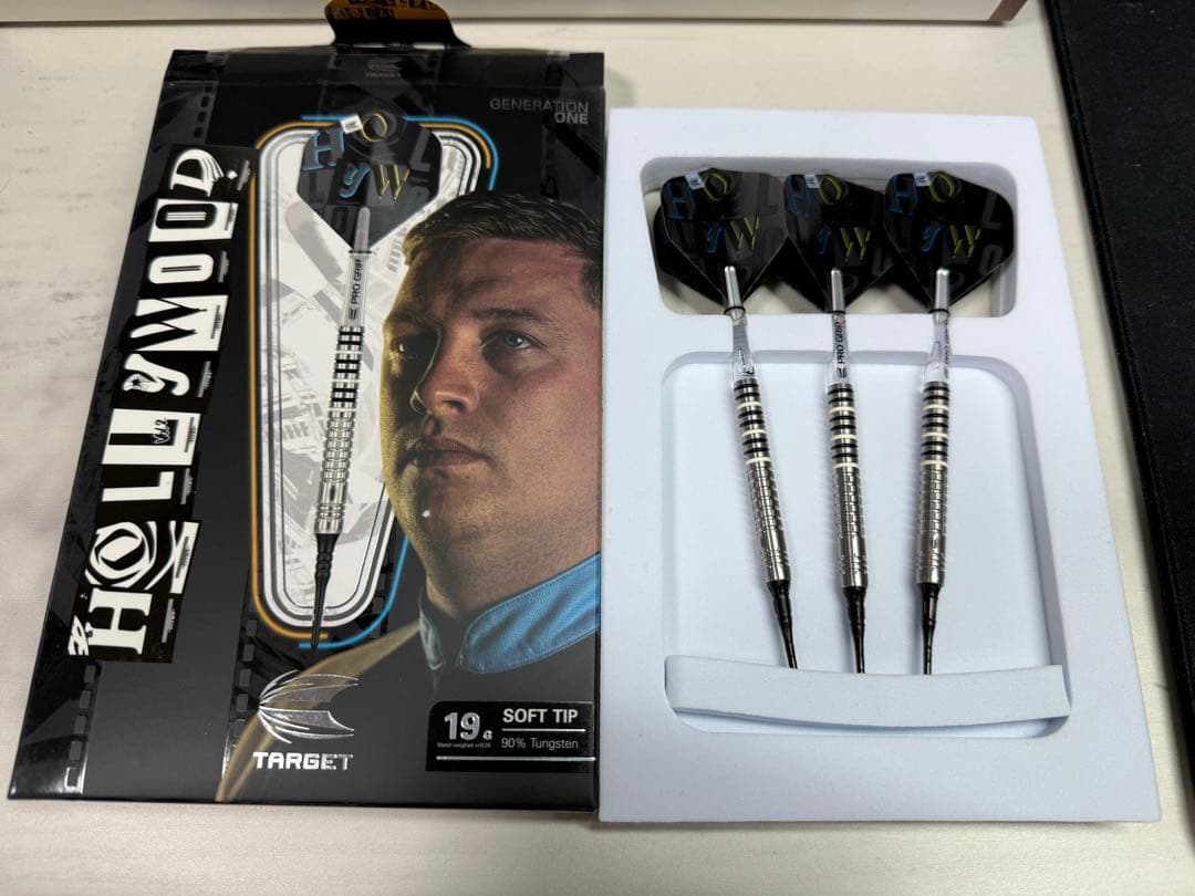 TARGET CHRIS DOBEY ソフトチップダーツ 3本セット Target Chris Dobey 90% Soft Tip Darts
