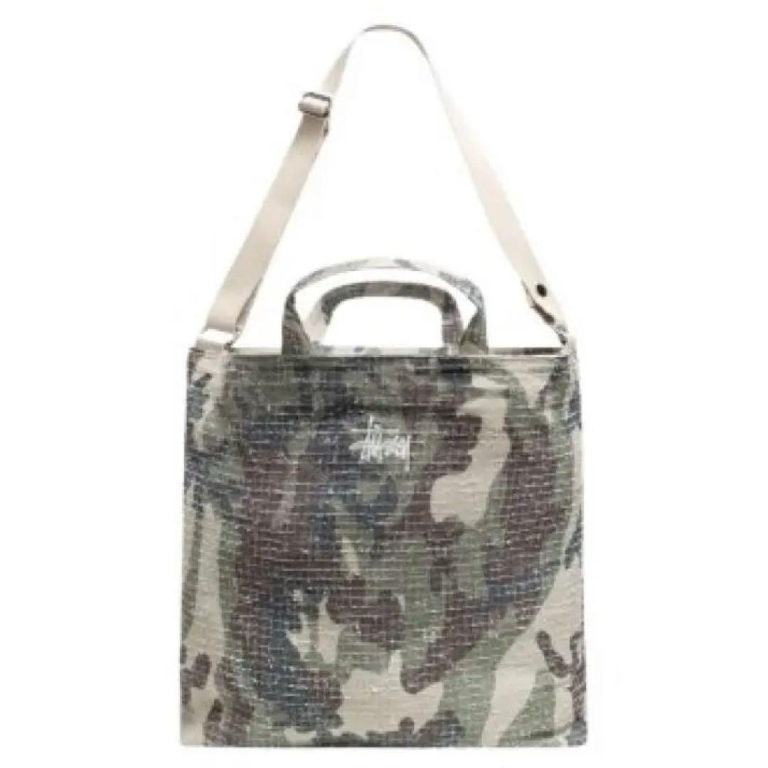 バッグ Stussy NEEDLE PUNCH CROSSBODY BAG camo