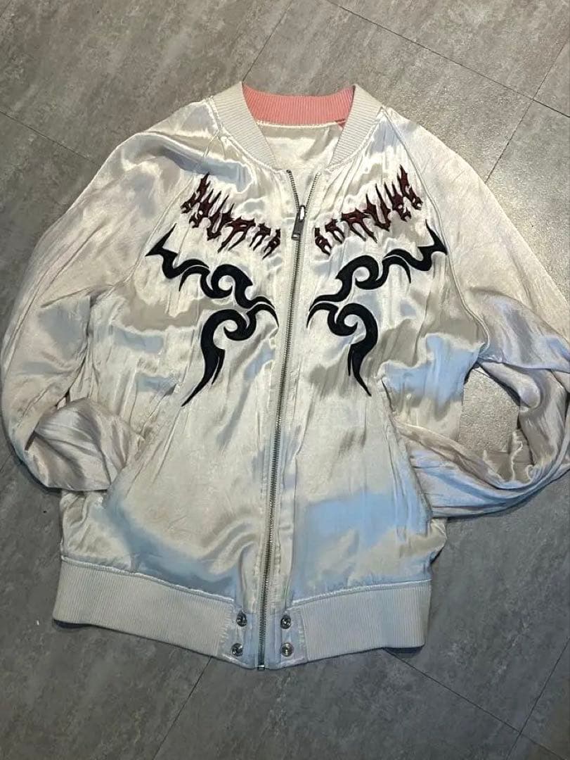 DIESEL シルバー スカジャン