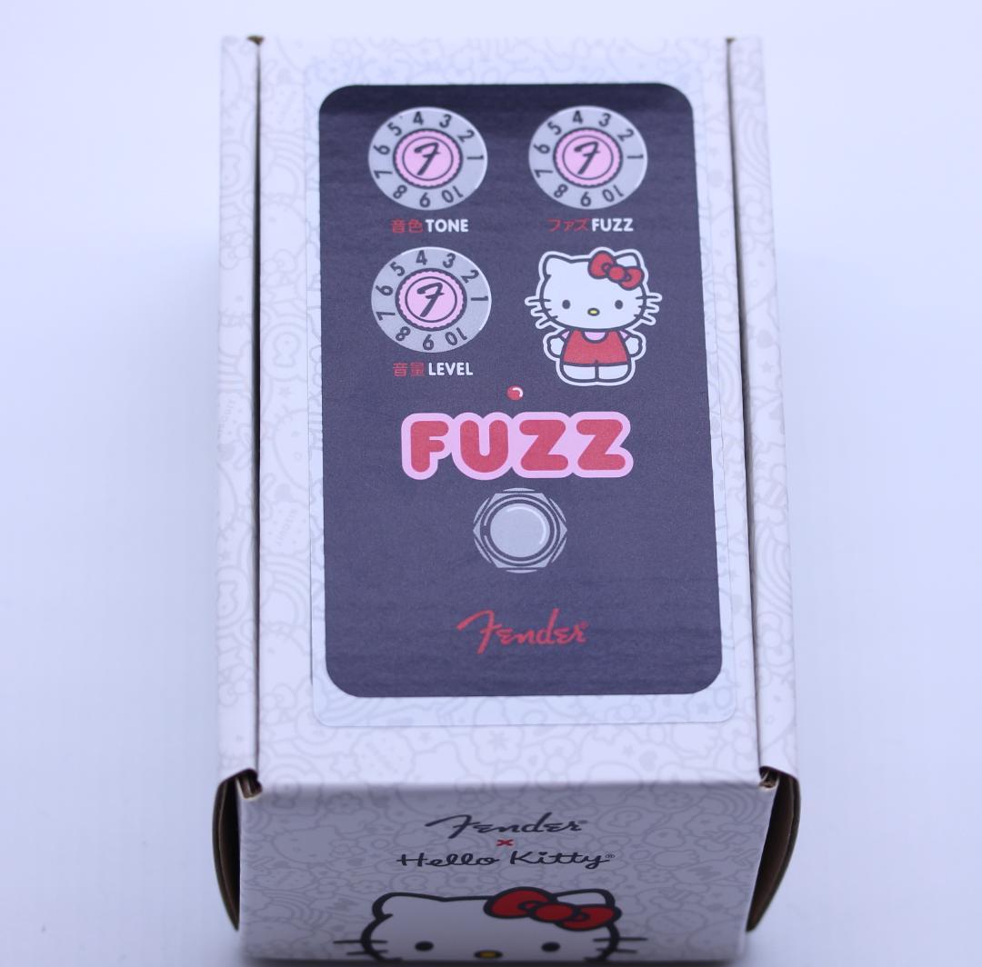 Fender Hello Kitty Fuzz エフェクター 黒 キティ★