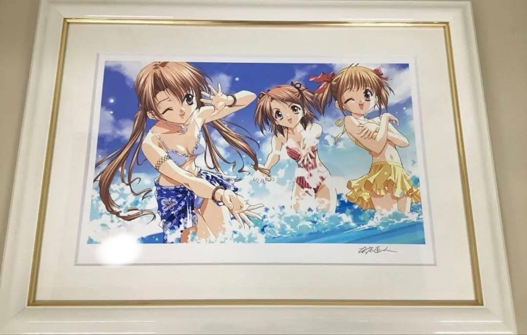 アールビバン 版画 天広直人 SPLASH -夏休みの思い出- 作品番号