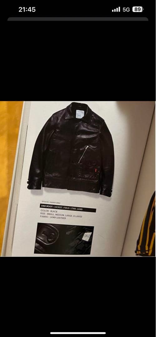 WTAPS DAS BOOT ライダース レザー ジャケット 赤タグ - メルカリ