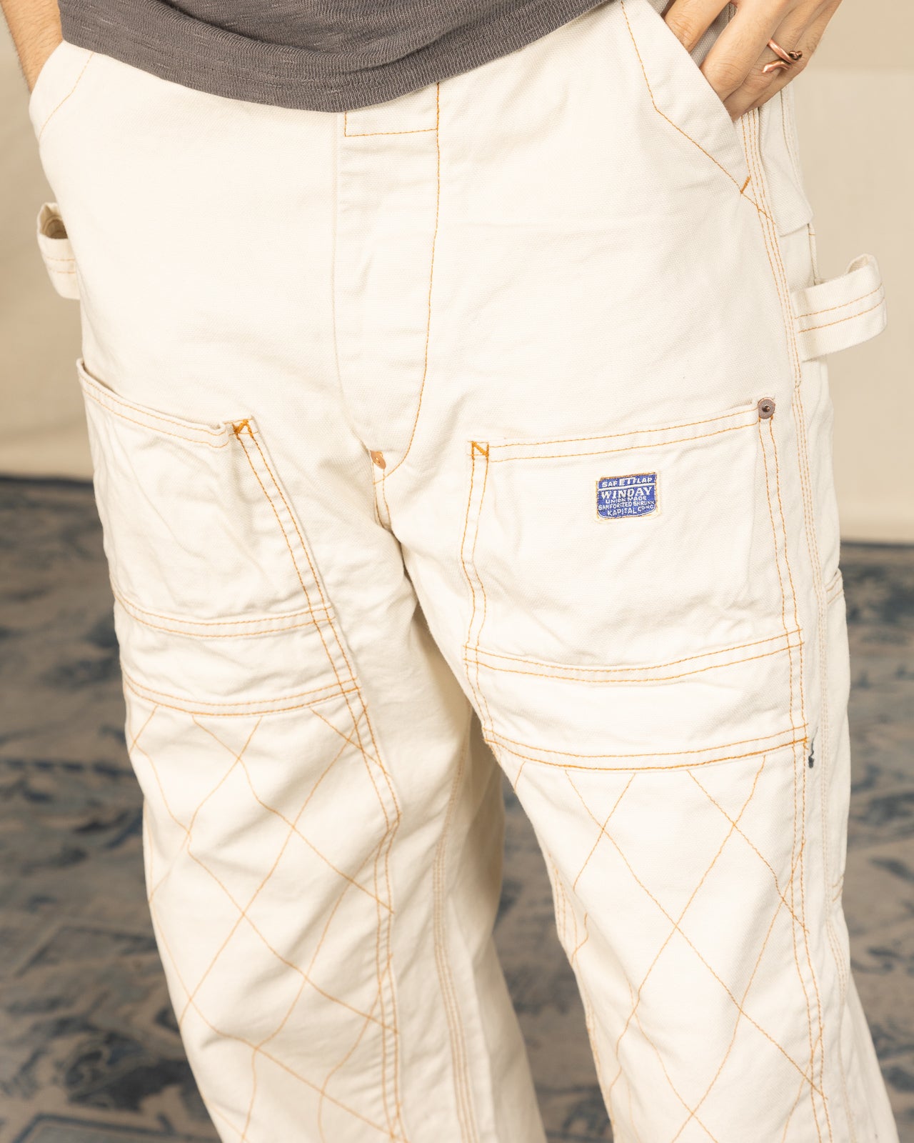 Kapital Light Canvas LUMBER Pants - Ecru – Standard & Strange